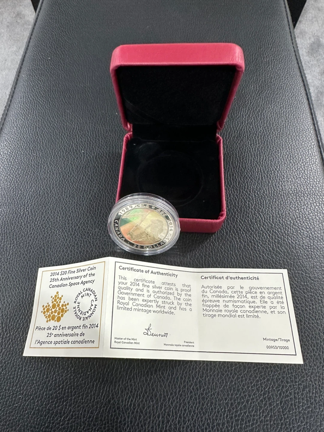 Silver 2014 $20 Coin - photo 3
