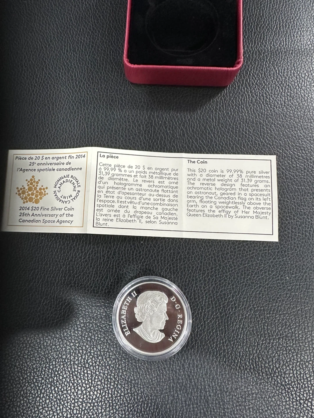 Silver 2014 $20 Coin - photo 4