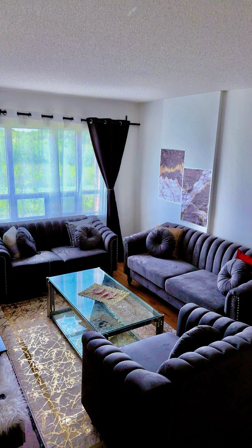 Velvet Sofa Set