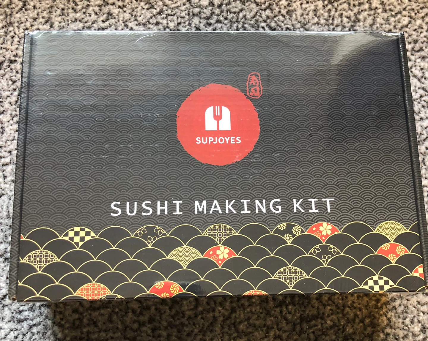 Sushi making kit and instructions