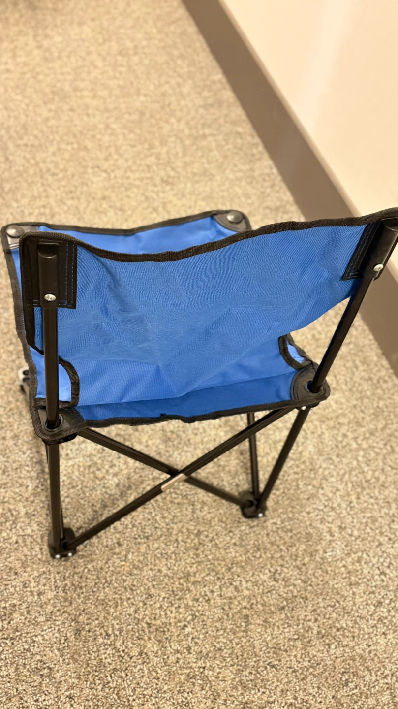 Blue Folding Camping Chair - photo 3