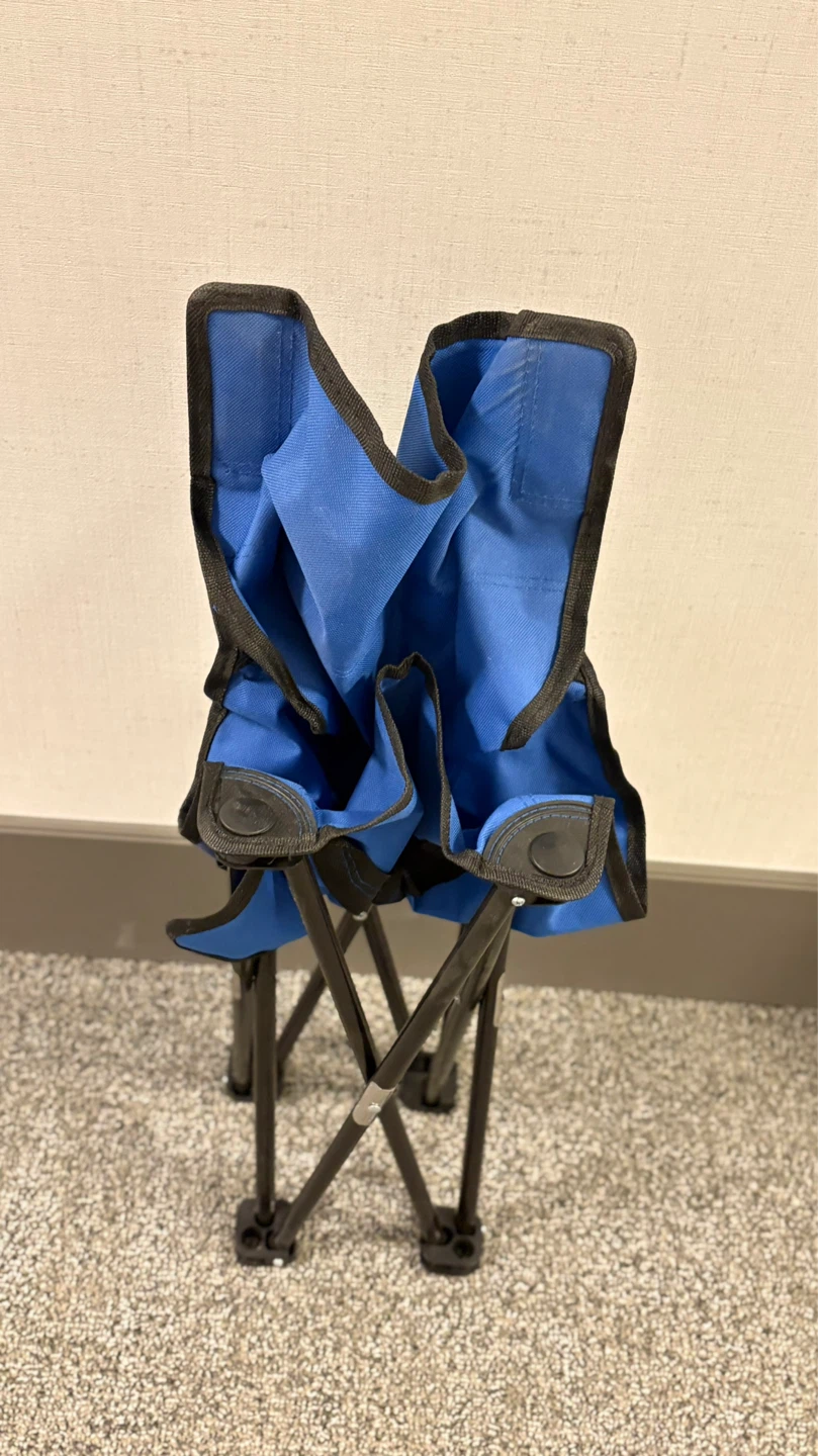 Blue Folding Camping Chair - photo 4