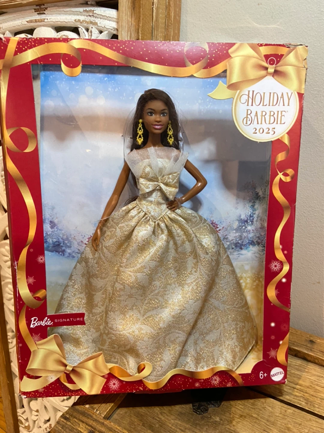 New Mattel Barbie Signature 2025 Holiday Barbie