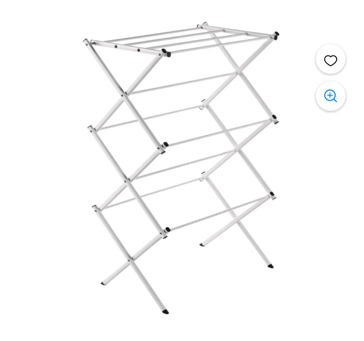 White Folding Drying Rack - photo 2