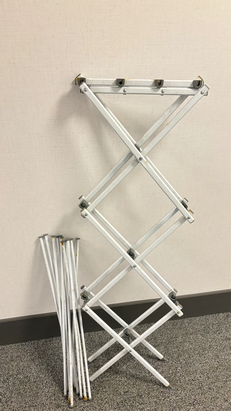 White Folding Drying Rack - photo 3
