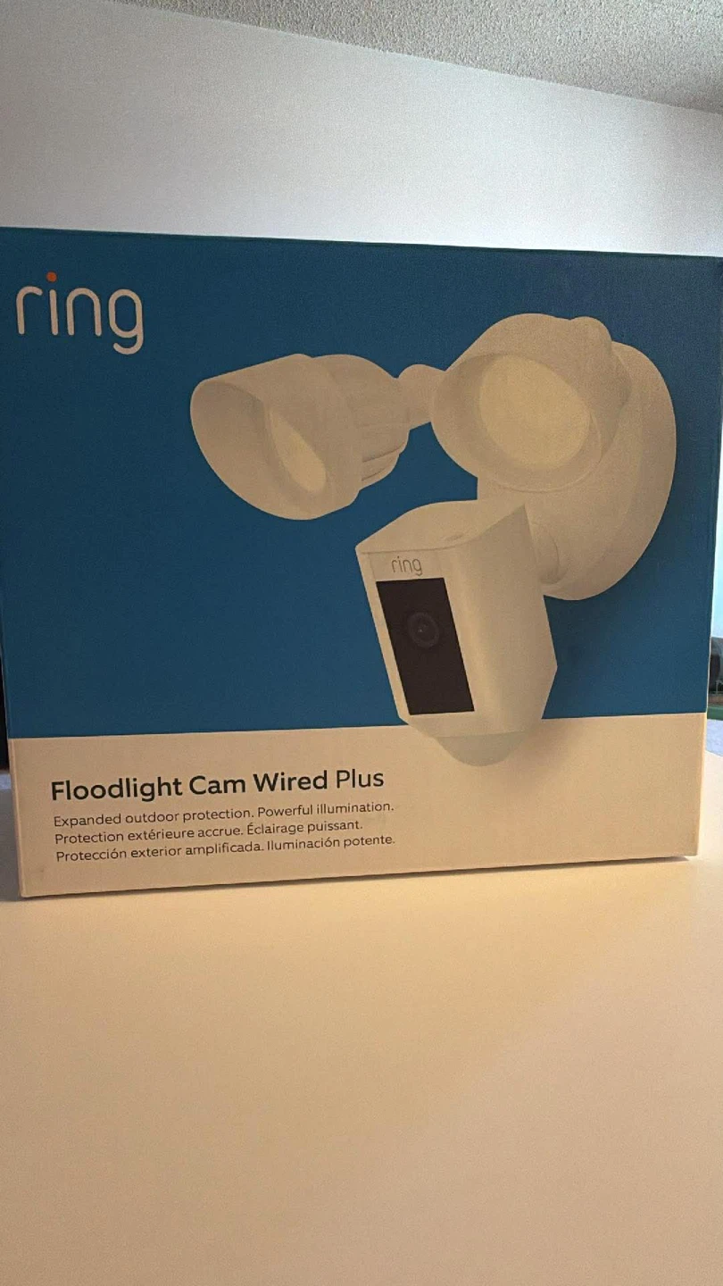 Ring Floodlight Cam Wired Plus