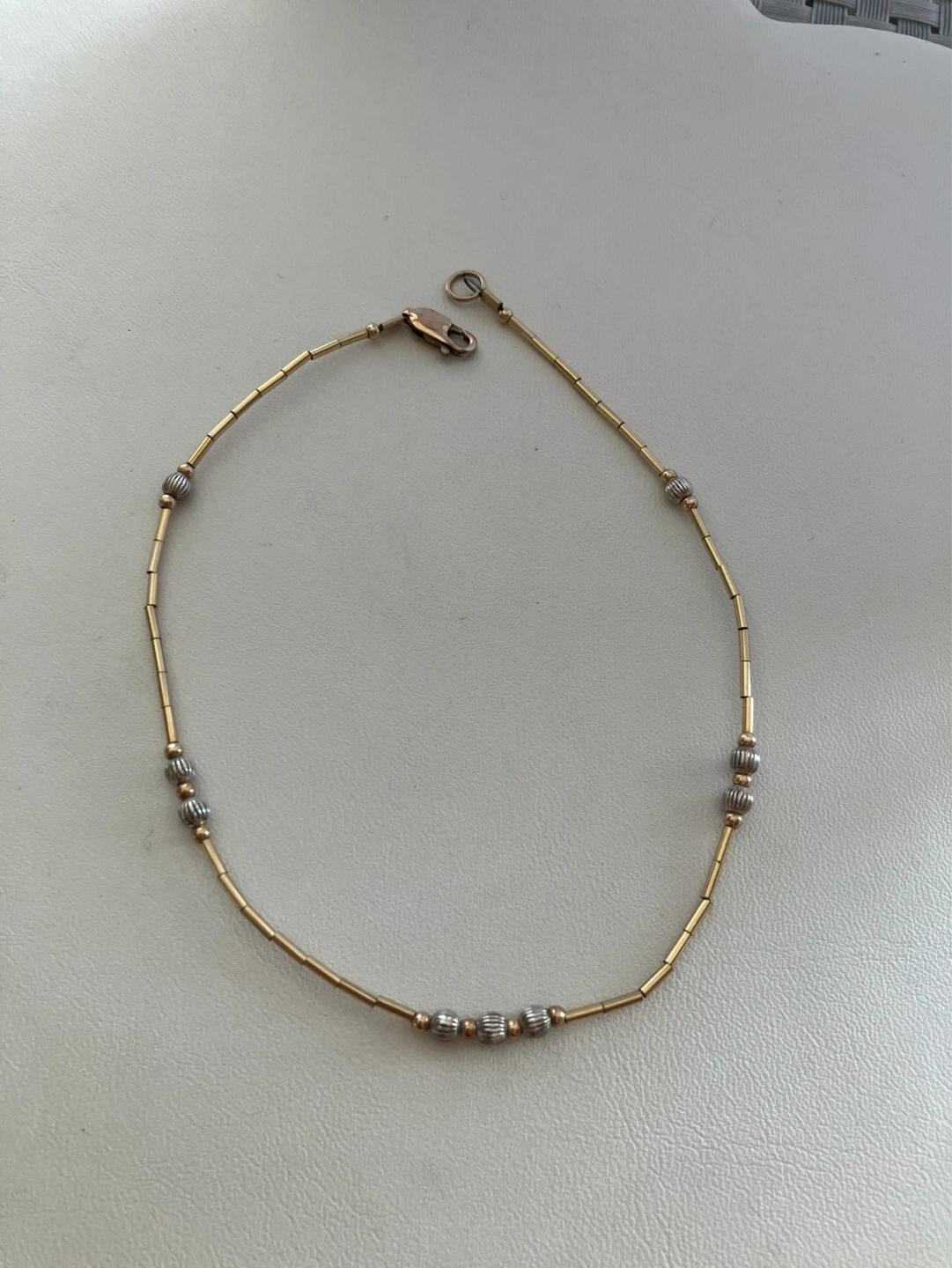 Vintage 14/20 Gold Fill  ankle bracelet 9.5"