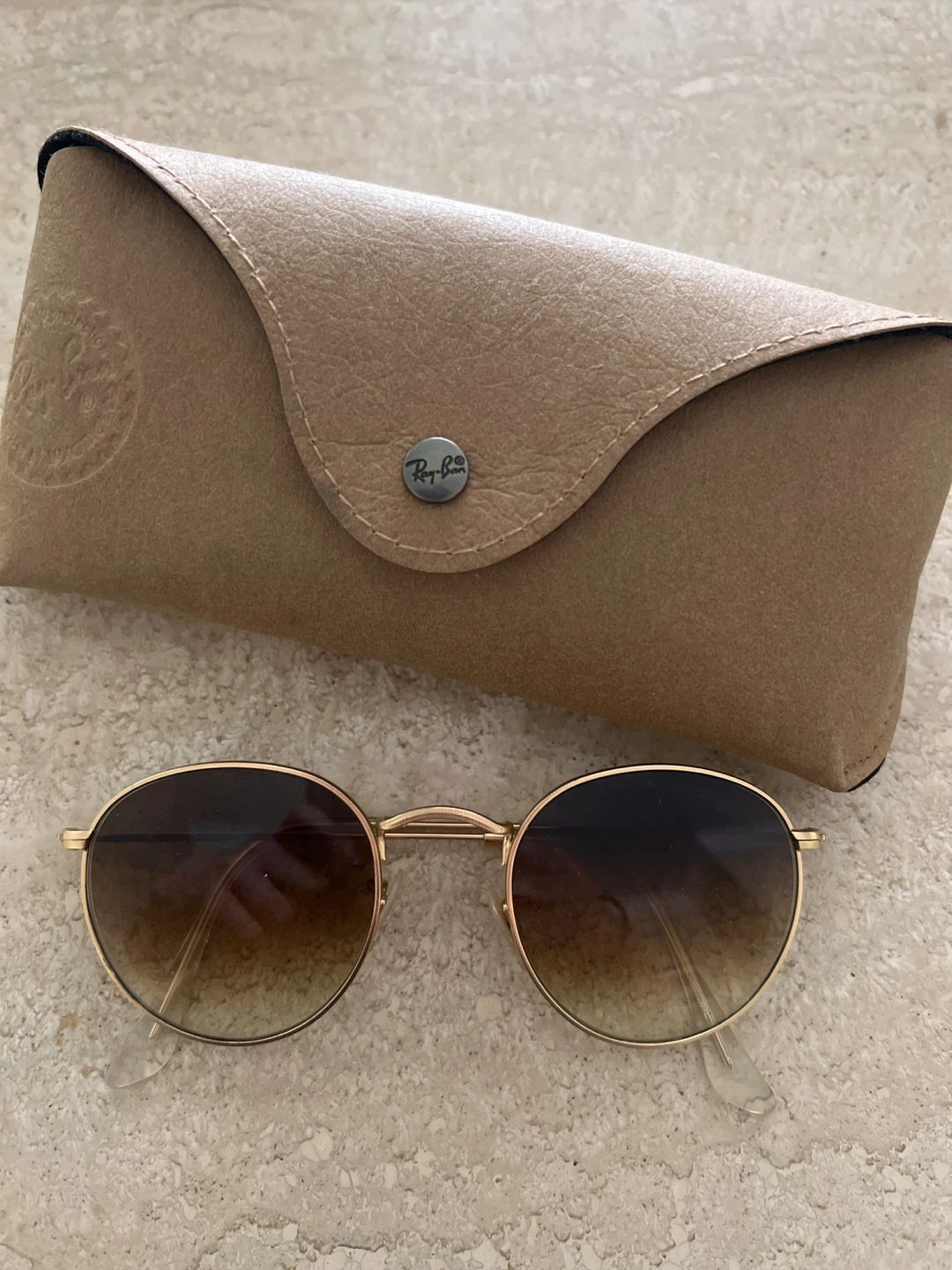 Ray-Ban Oval Sunglasses with Case