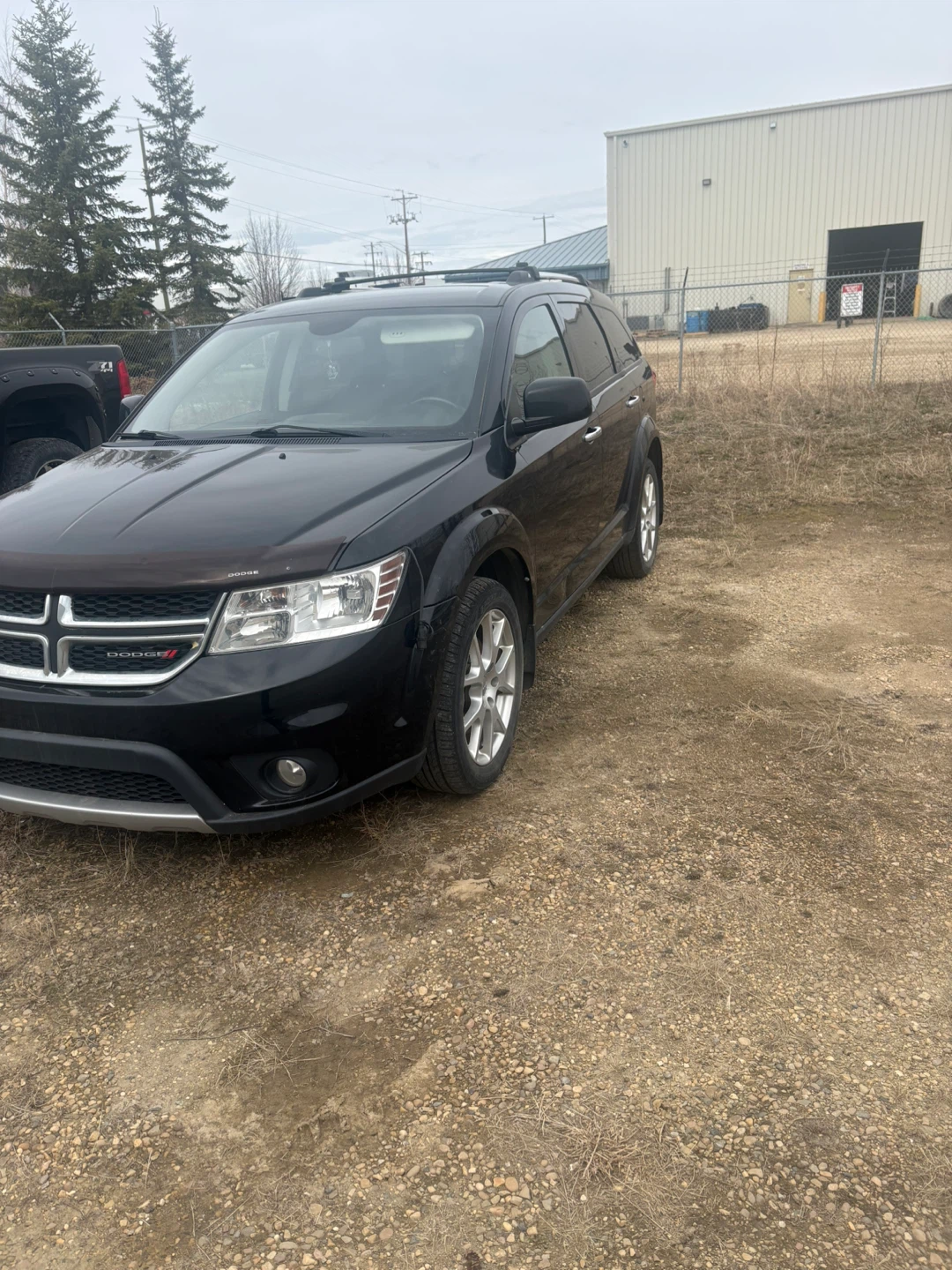 2016 Black Dodge Journey SUV