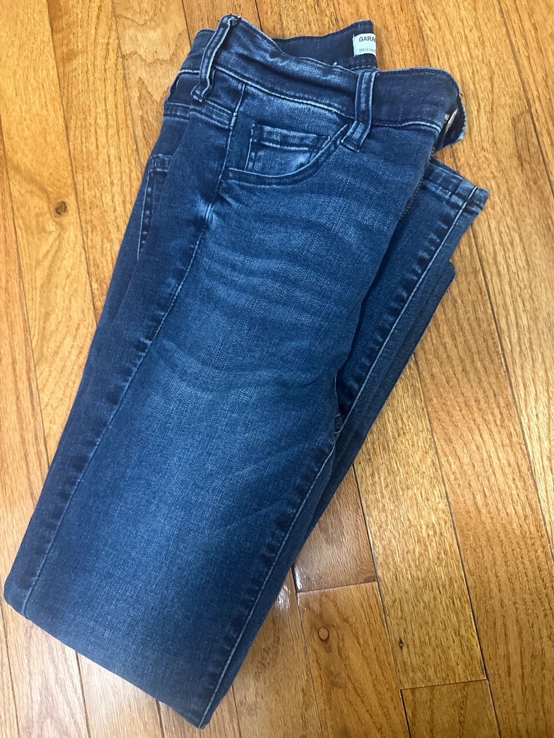 Garage Denim Women's Dark Wash Skinny Jeans - photo 3
