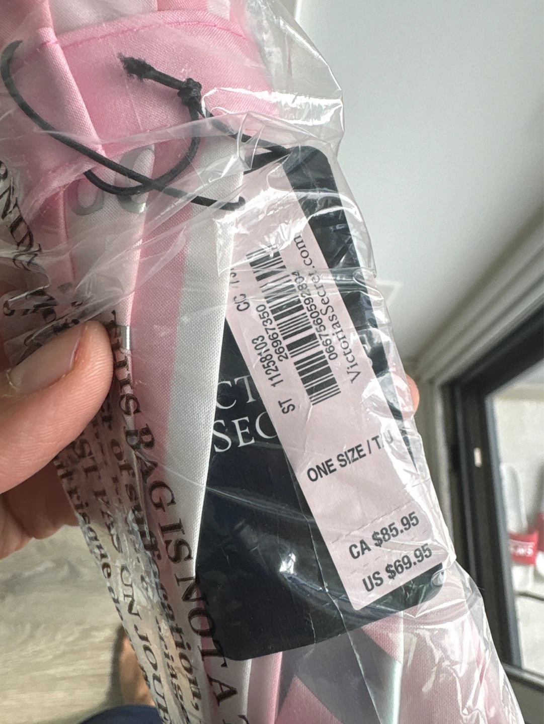 Victoria's Secret Pink Striped Umbrella - photo 2