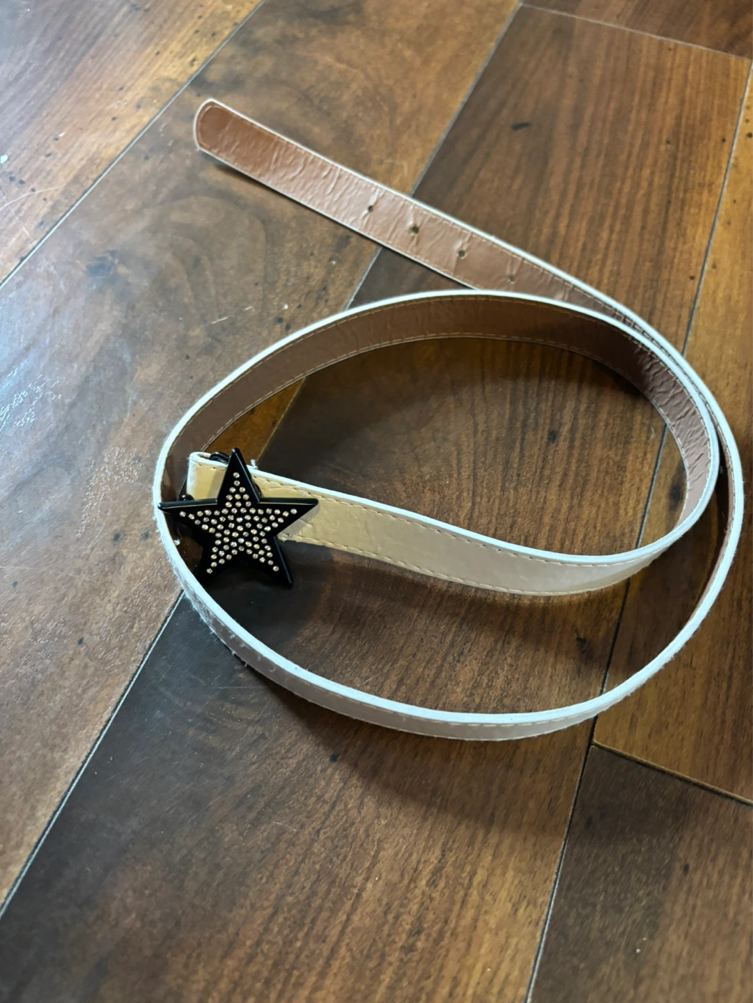 White Belt with Star Buckle