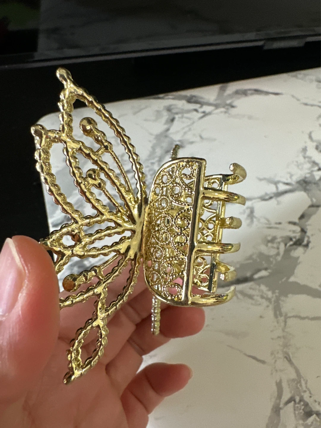 Sparkly Butterfly Claw Clip - photo 3