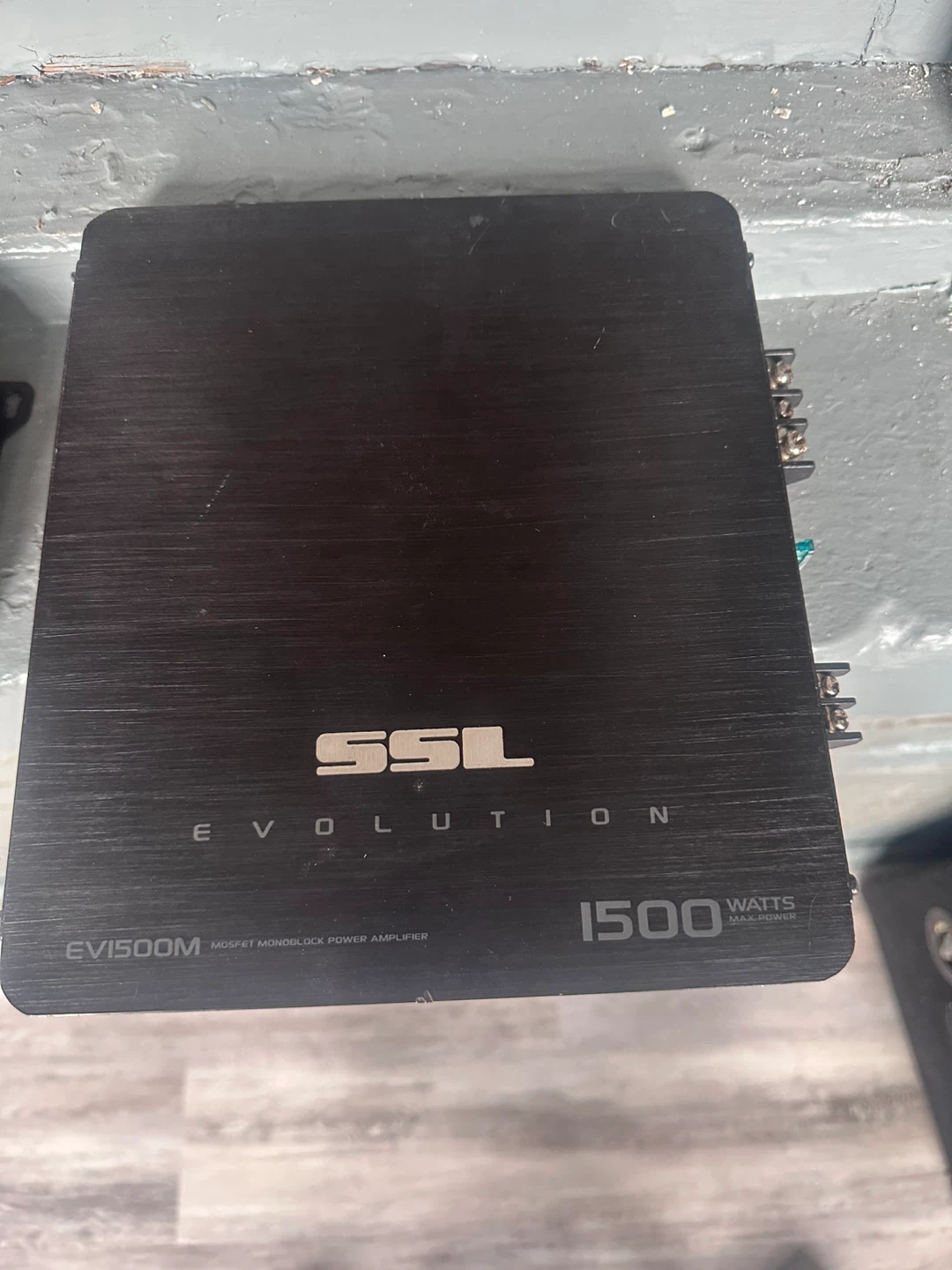 SSL EV1500M Evolution 1500 Watts Monoblock Power Amplifier