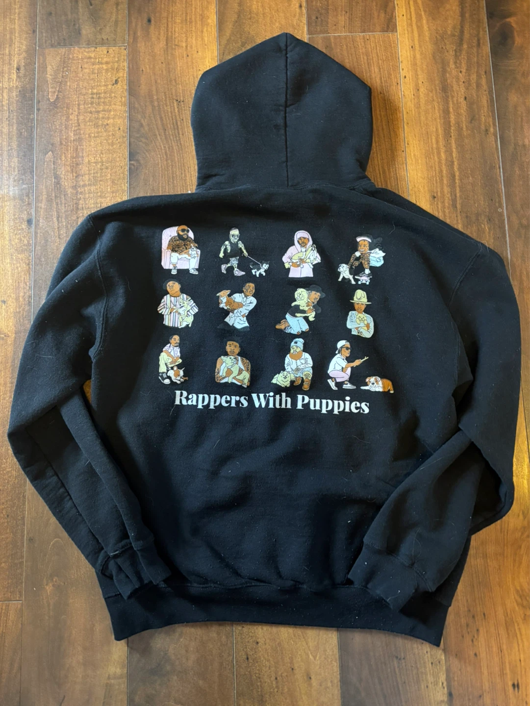Dog Limited "Rappers With Puppies" Hoodie - Medium