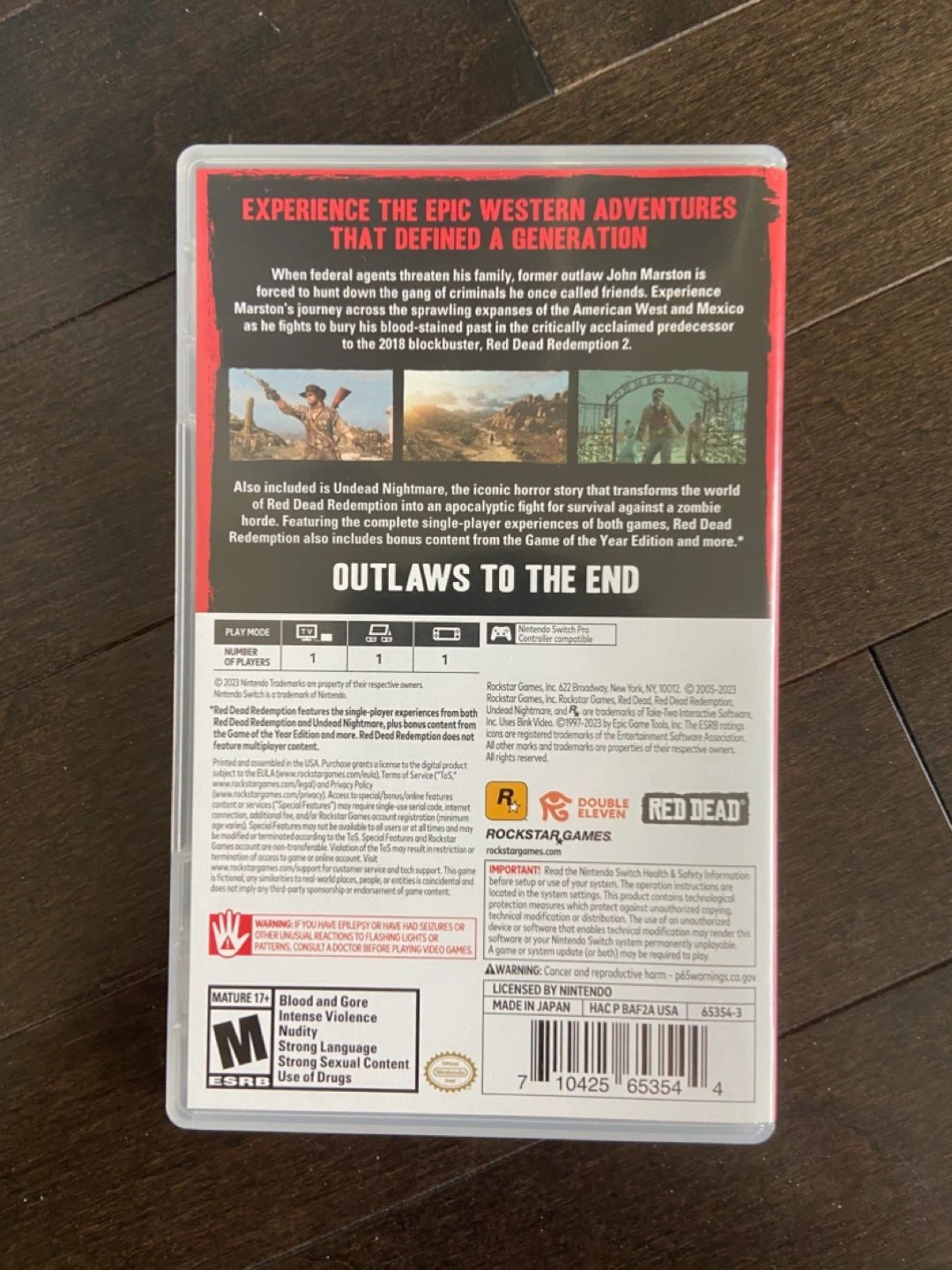 red dead redemption for nintendo switch - photo 3