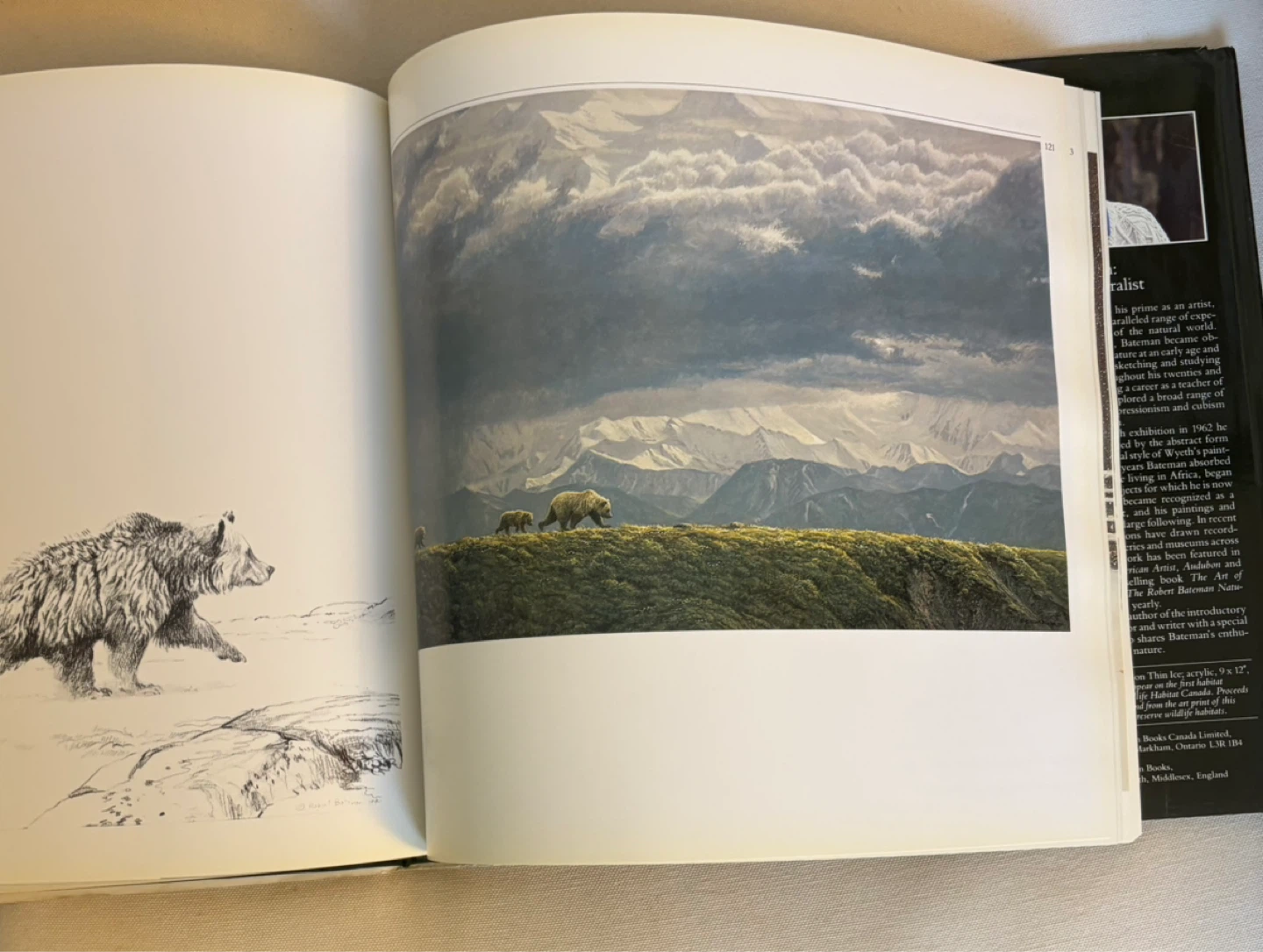 The World of Robert Bateman signed Art Book - photo 4
