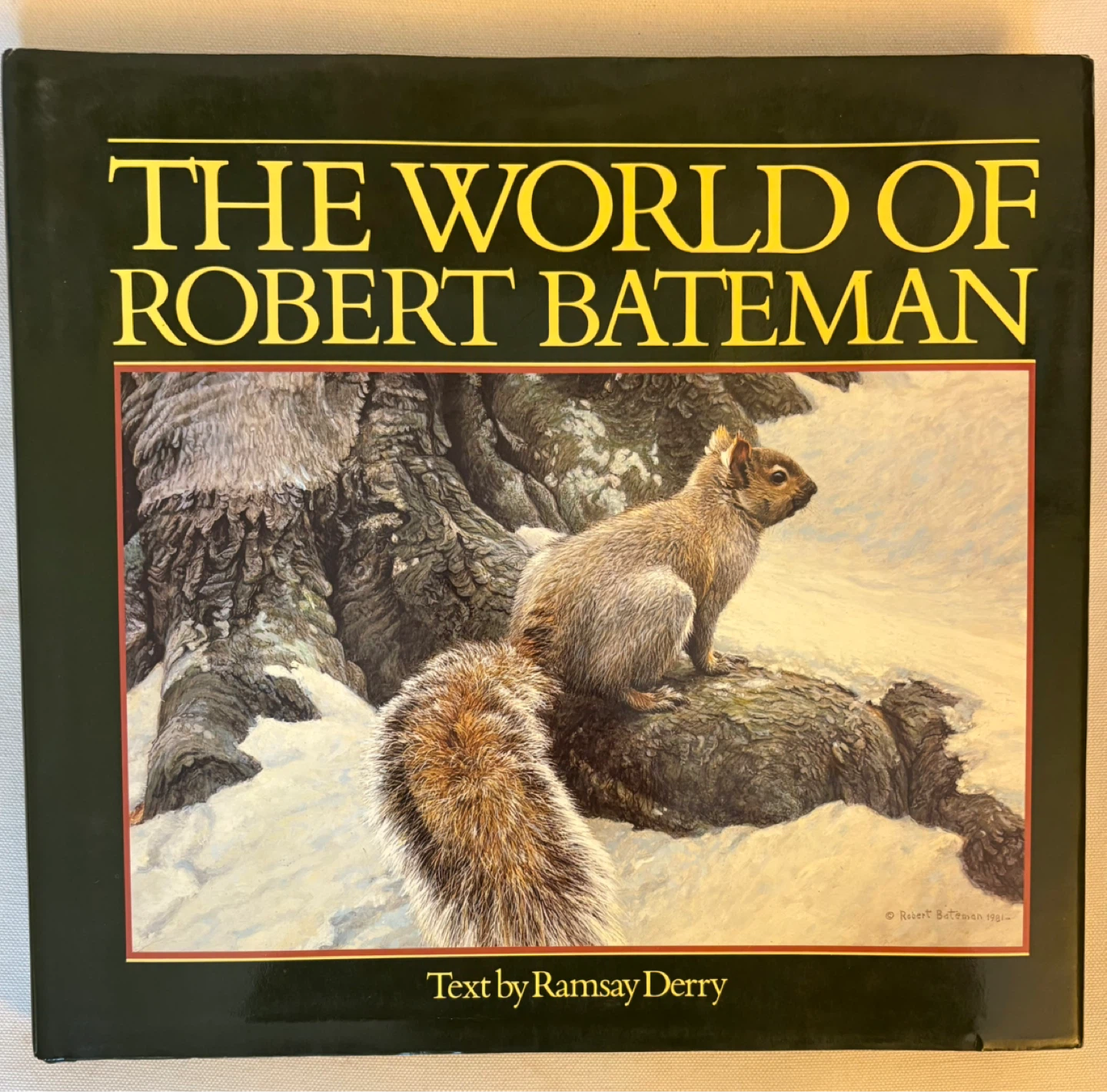 The World of Robert Bateman signed Art Book