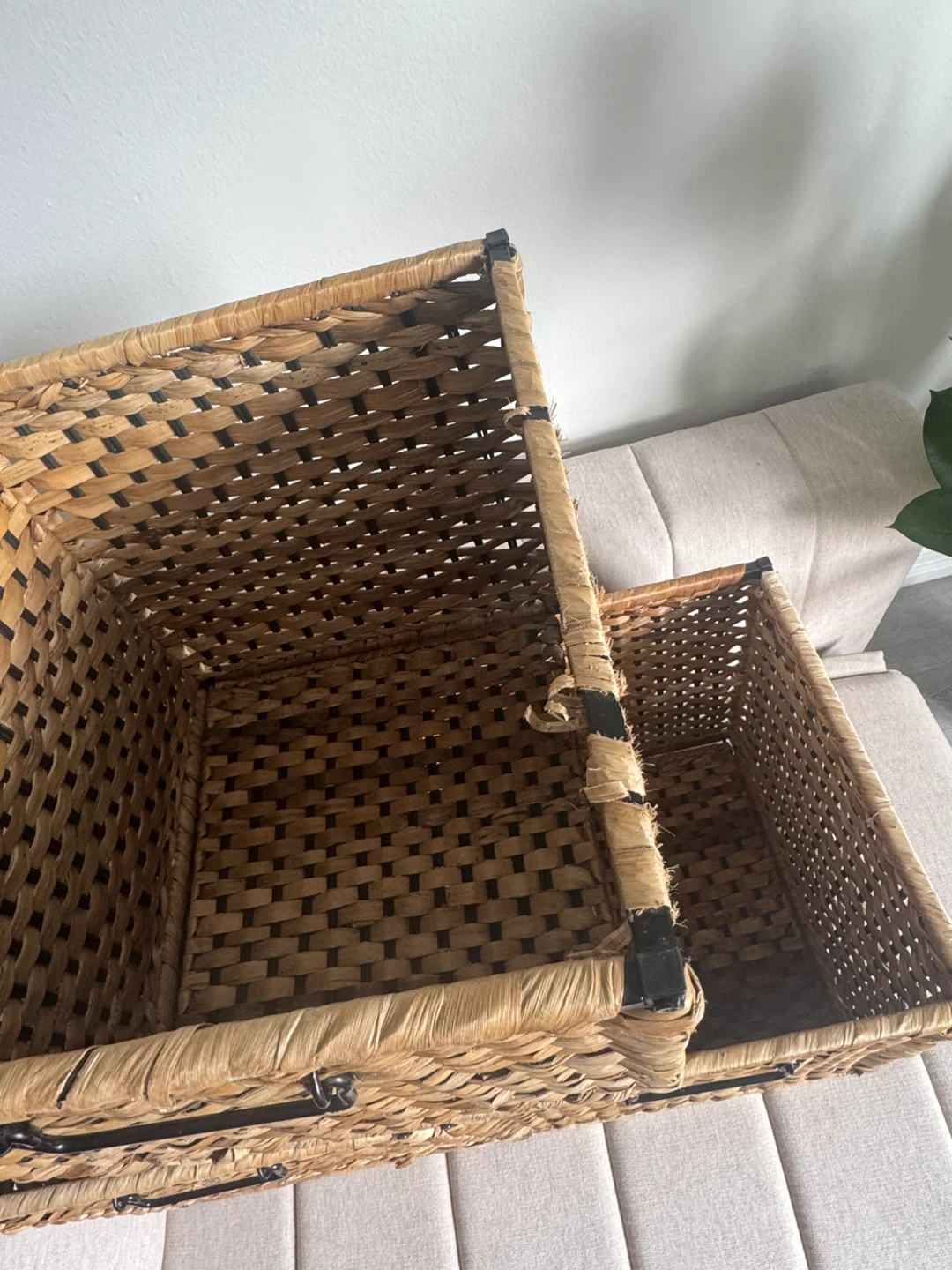 Set of 3 Woven Storage Baskets - photo 3