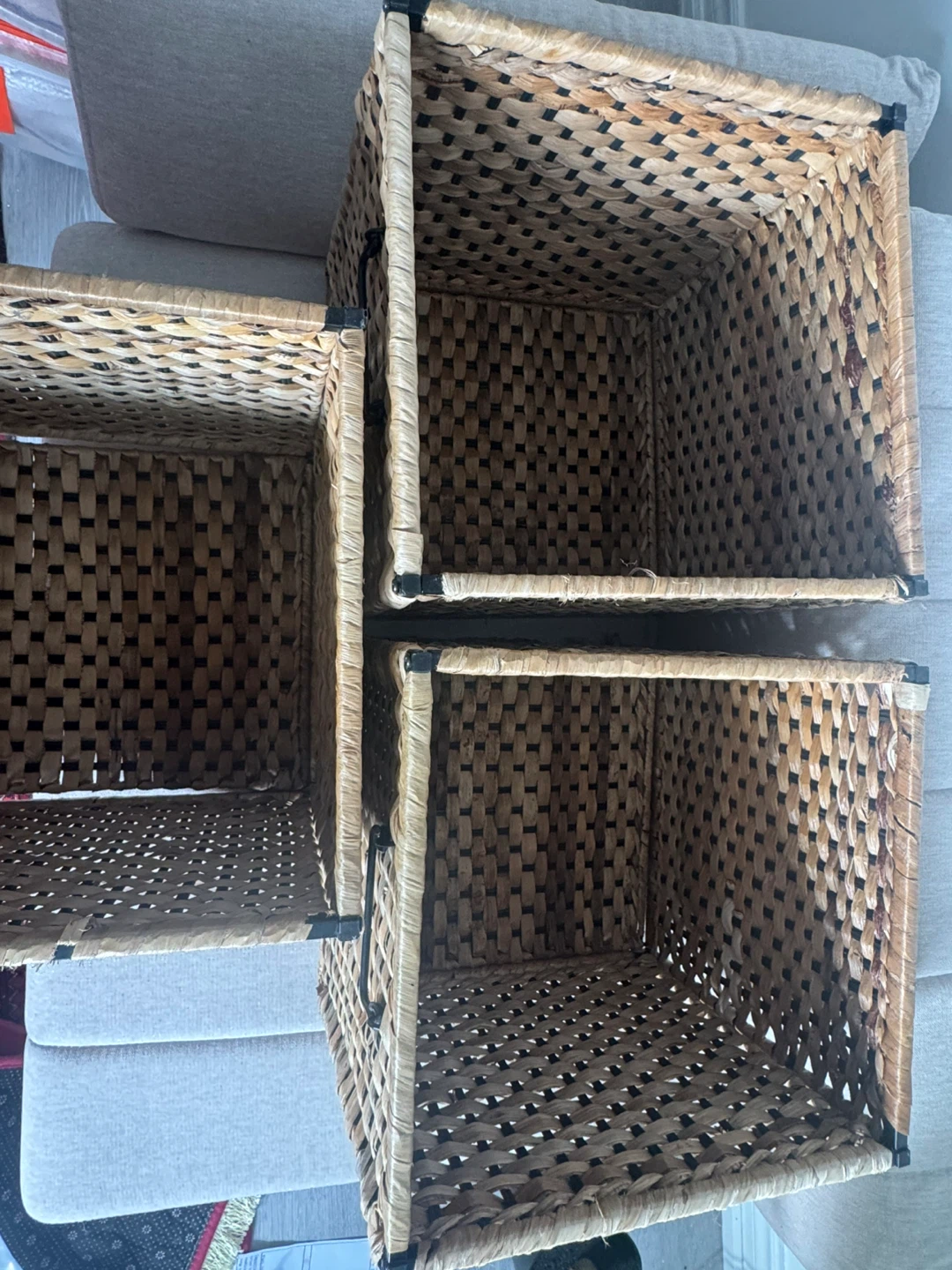 Set of 3 Woven Storage Baskets - photo 4