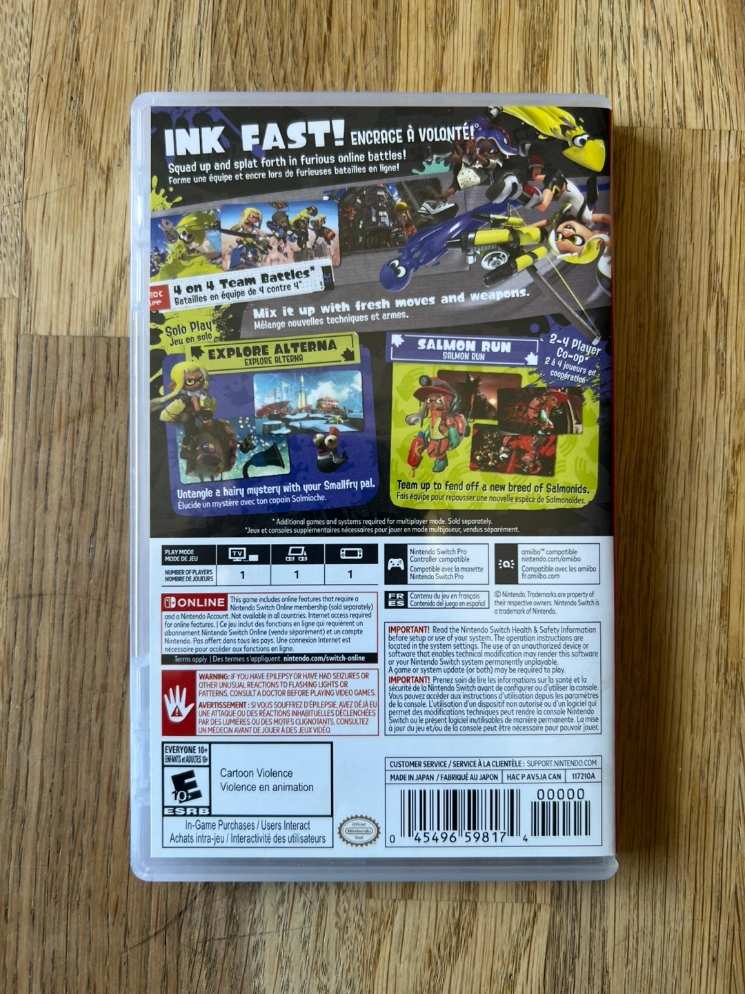 Splatoon 3 Nintendo Switch | Shipping available - photo 2