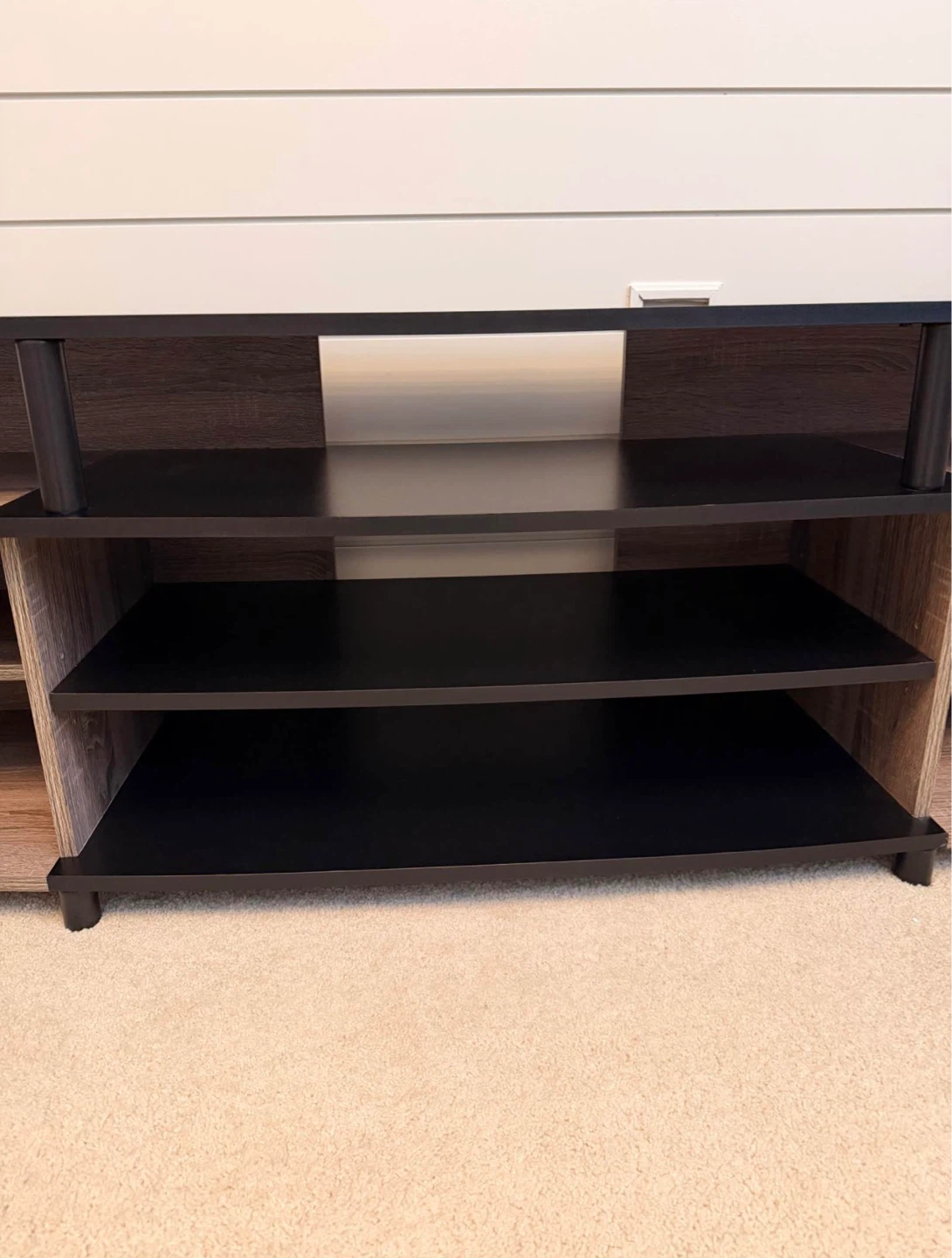 Premium Two-Tone TV Stand w/ Storage - Modern Brand New - photo 5