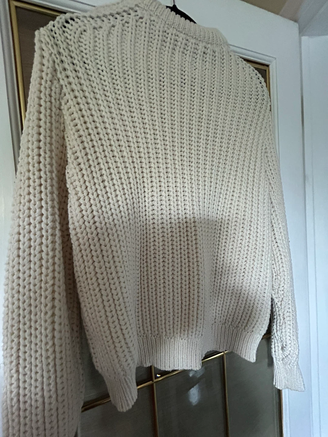 Tommy Hilfiger Cream Cable Knit Sweater - Size M - photo 4
