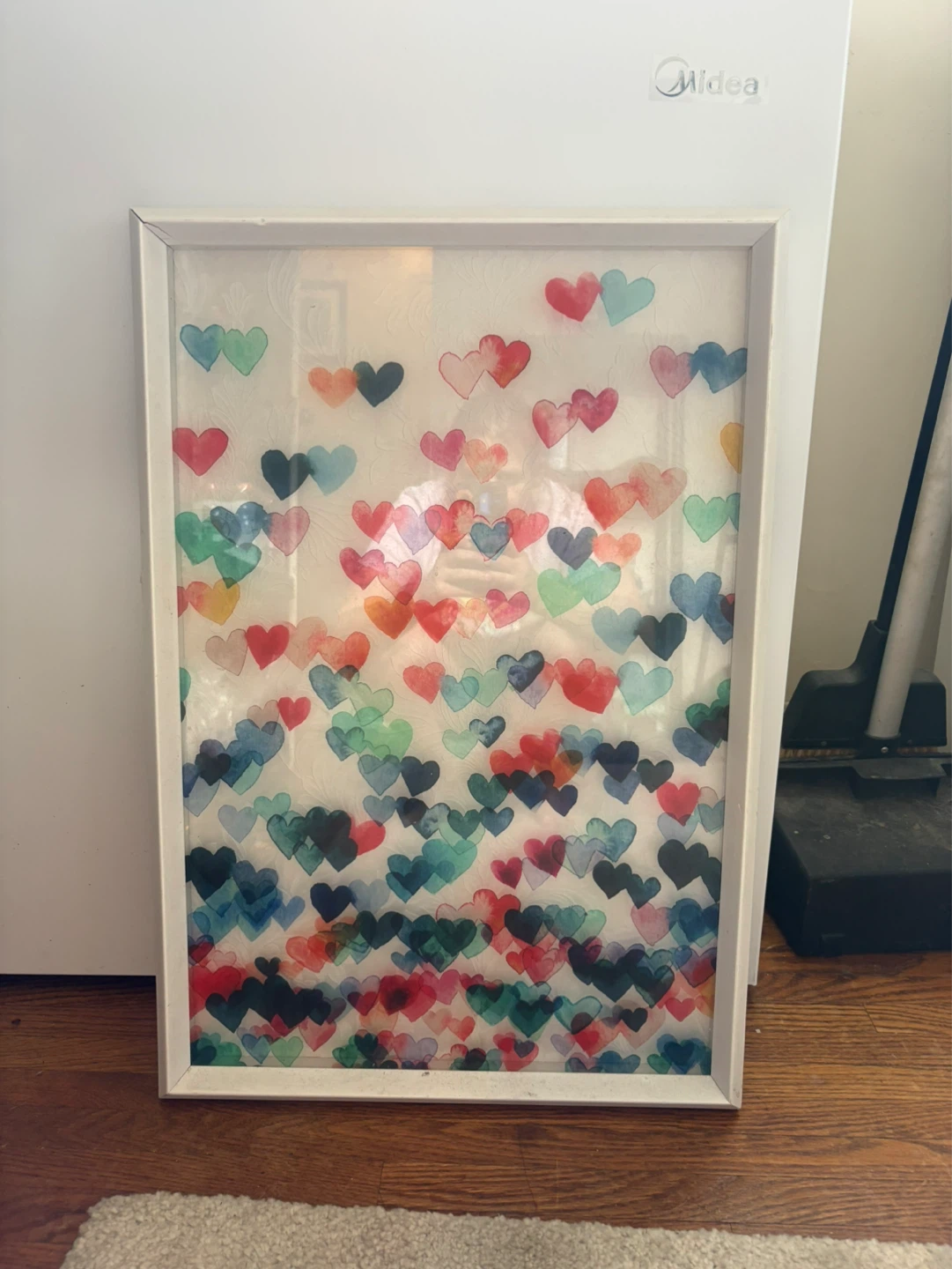 Framed Heart Art Print