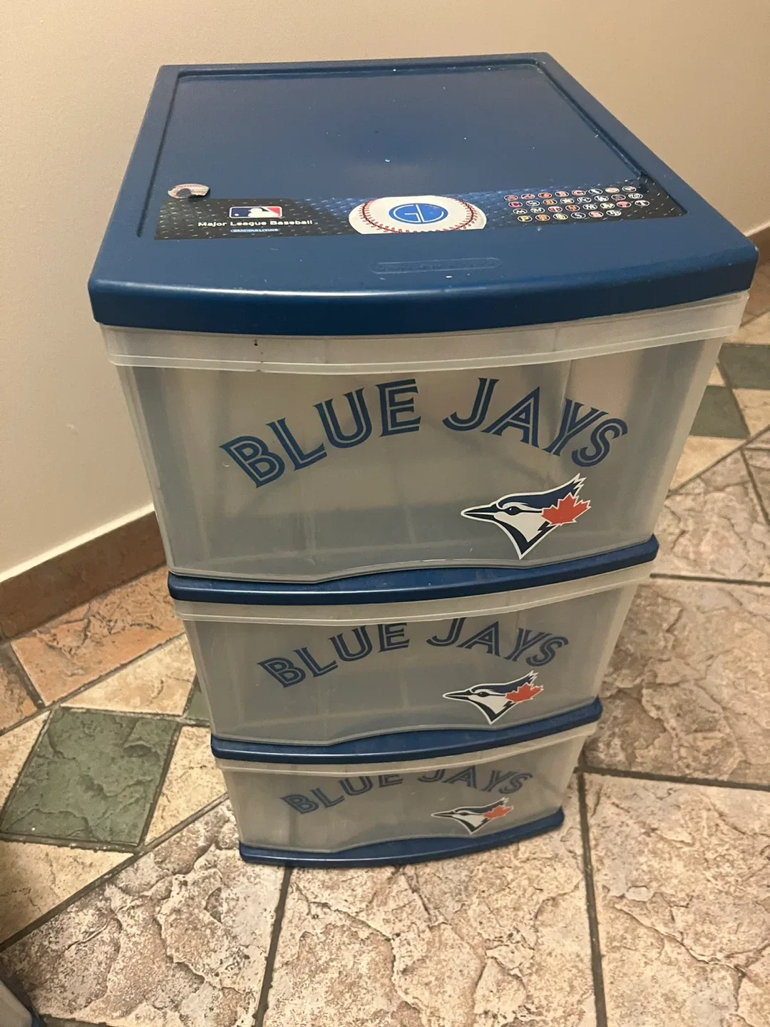Toronto Blue Jays 3 Drawer Storage Unit - photo 3