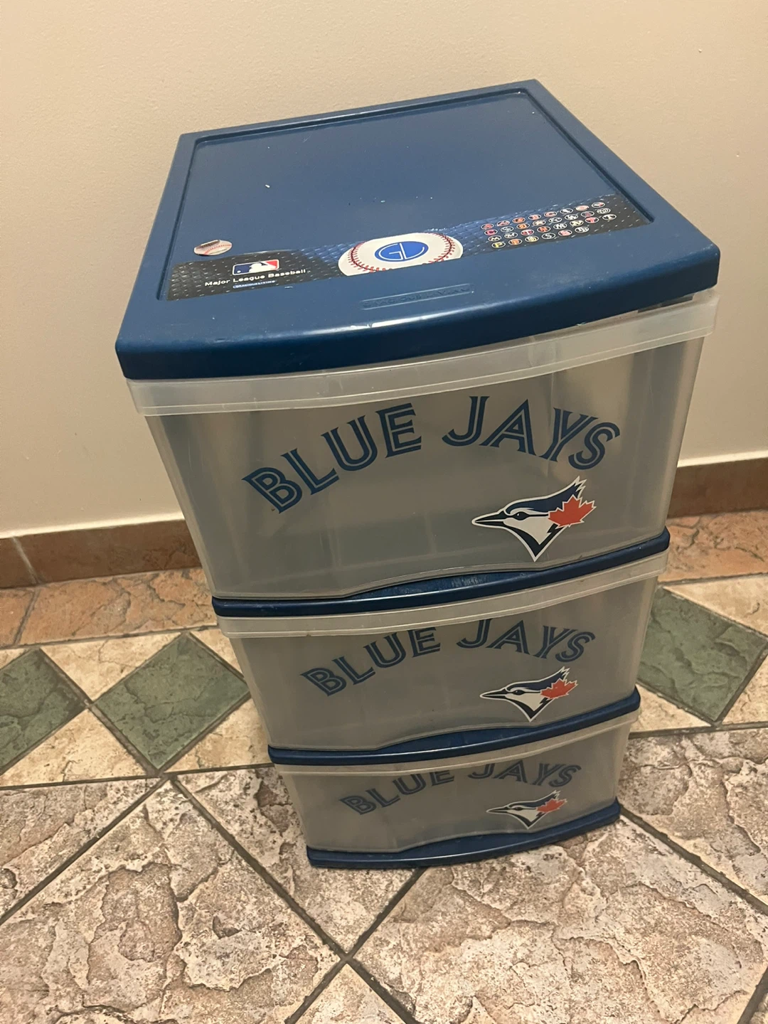 Toronto Blue Jays 3 Drawer Storage Unit - photo 2