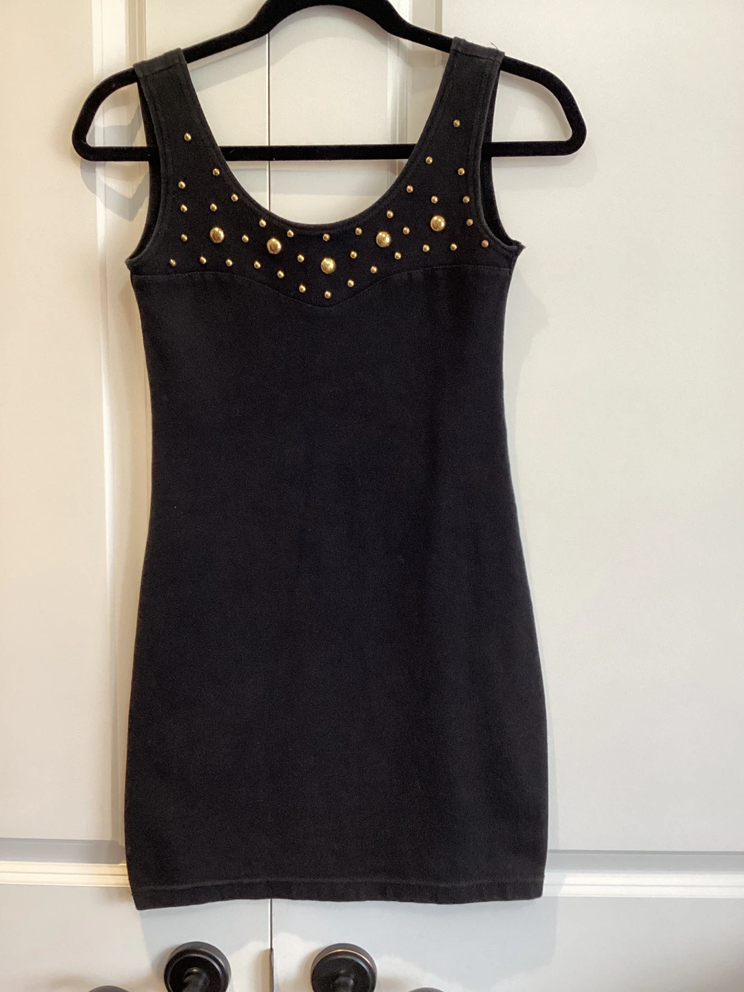 PICARDILLY FASHIONS BLACK TANK DRESS