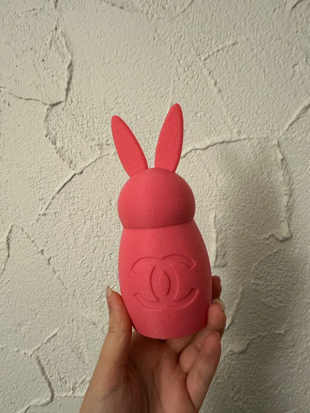 3d print inspired Pink Bunny Holder