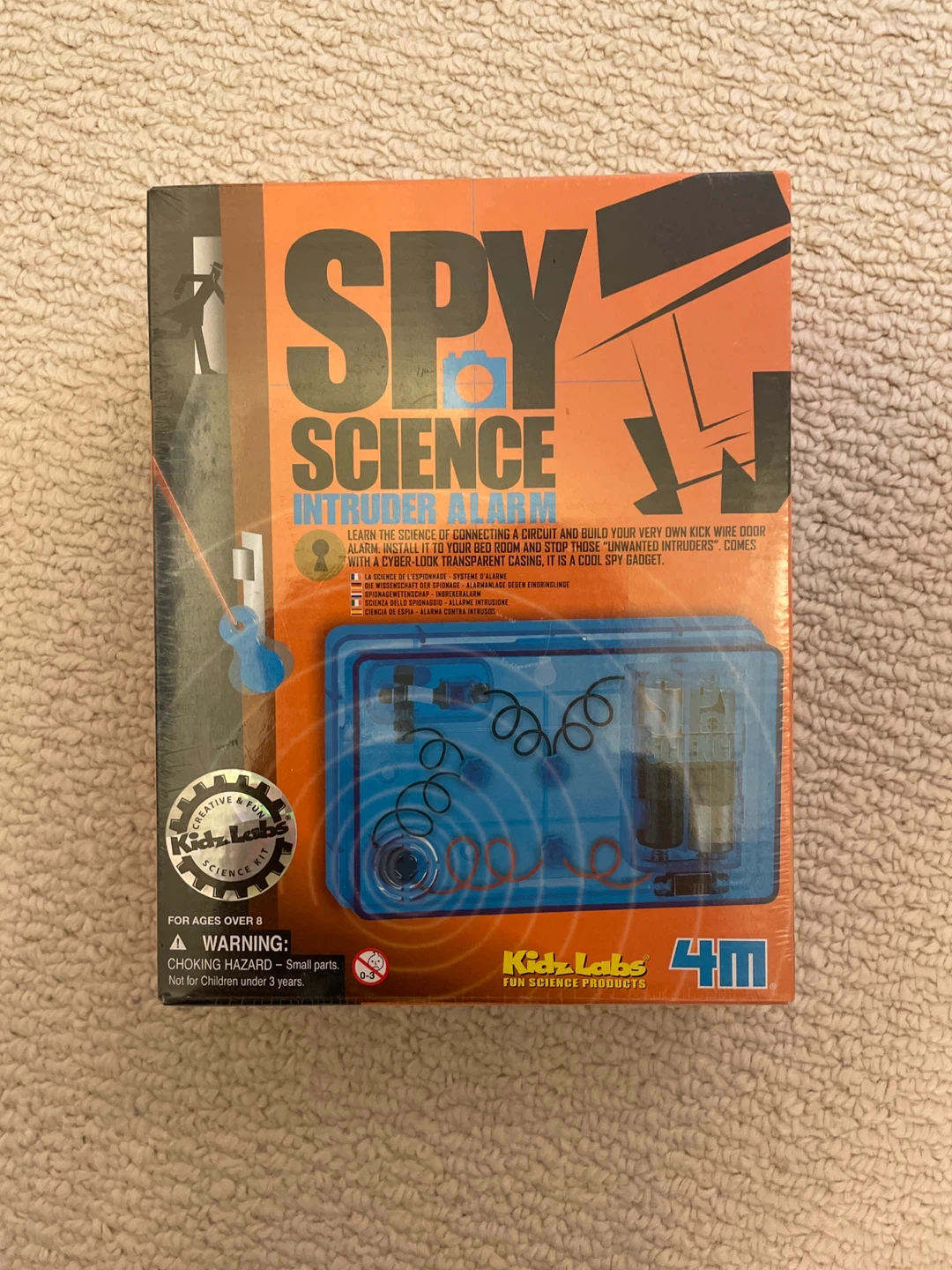 Brand New Spy Science Intruder Alarm Kit by Kidz Labs