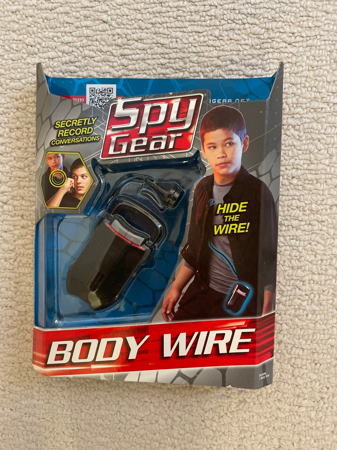 Brand New Spy Gear Body Wire Secret Recorder