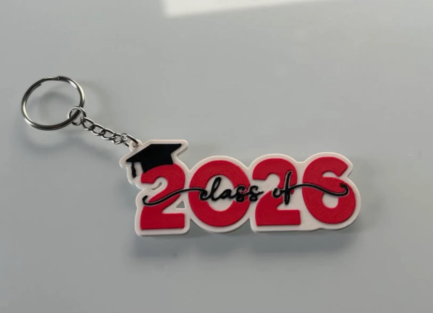 “Class of 2026” Keychain – Custom Colour – $10 Each