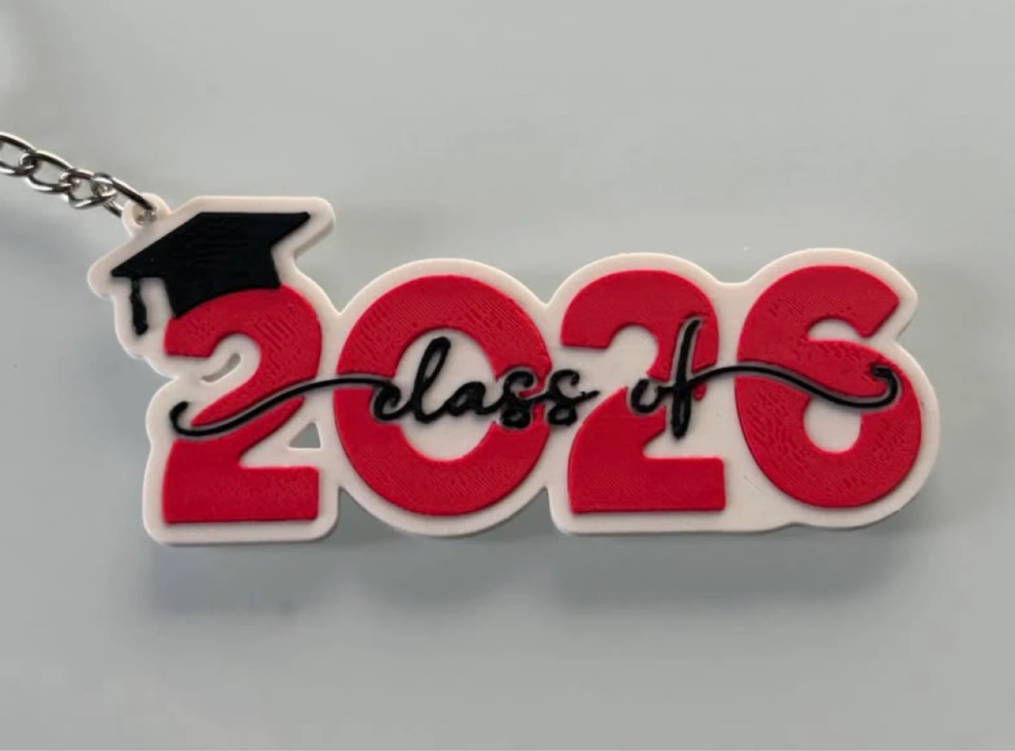 “Class of 2026” Keychain – Custom Colour – $10 Each - photo 2