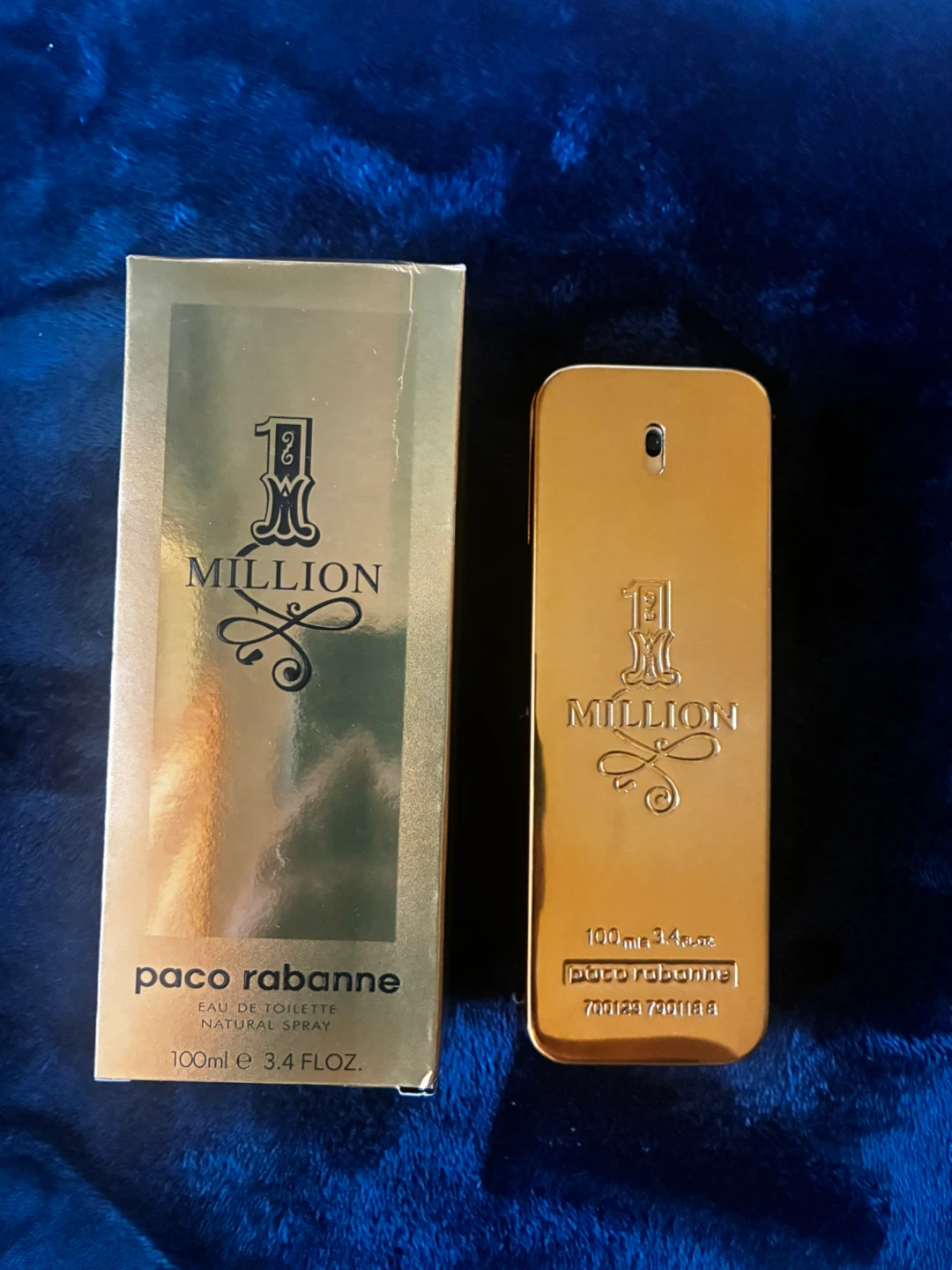 Paco Rabanne 1 Million Eau de Toilette for Men, 3.4 oz