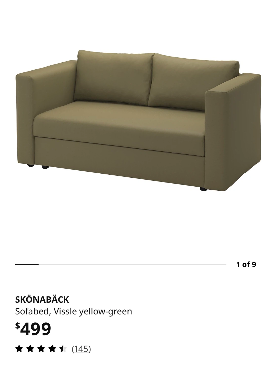 Ikea sofa bed - photo 2
