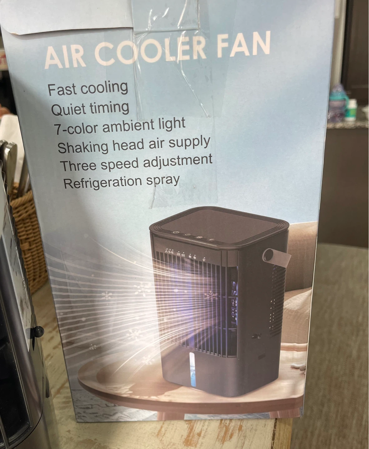 Portable Air Cooler Fan - Black - photo 5