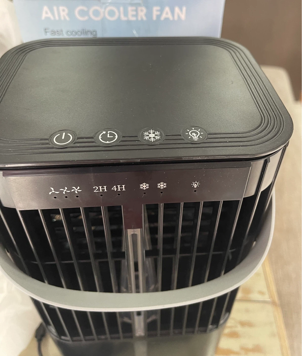 Portable Air Cooler Fan - Black - photo 4
