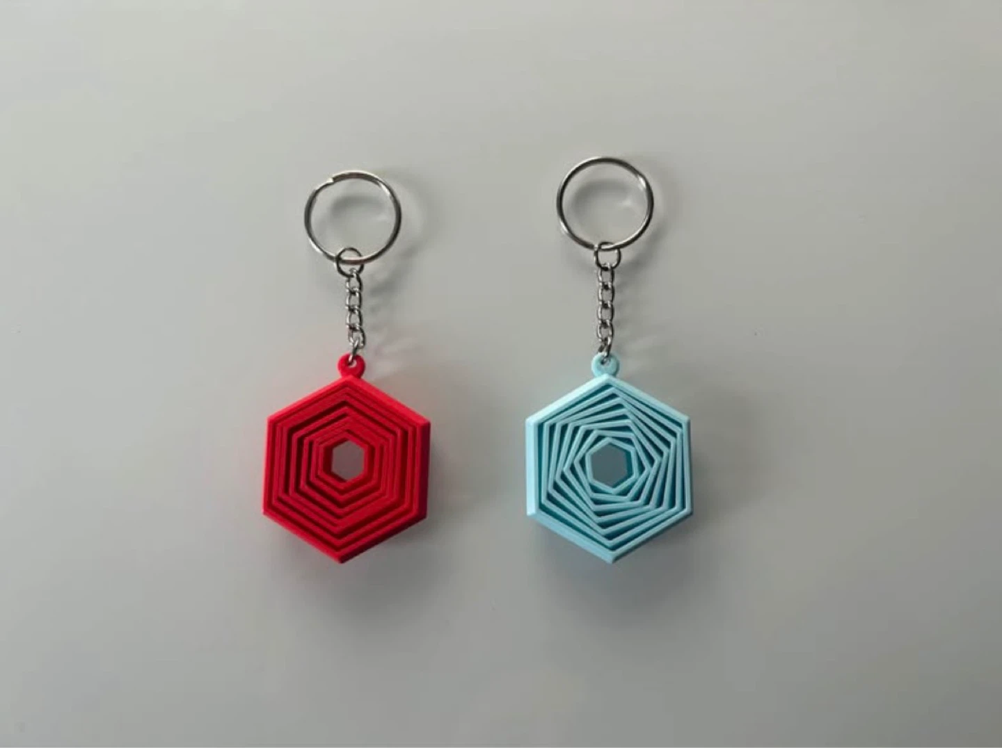 3D Printed Fidget Keychains – Multiple Styles - photo 2