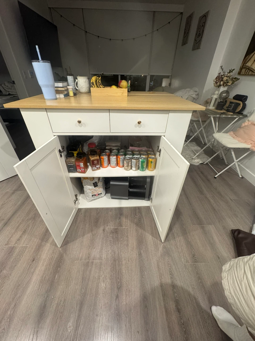 Kitchen Island with Storage