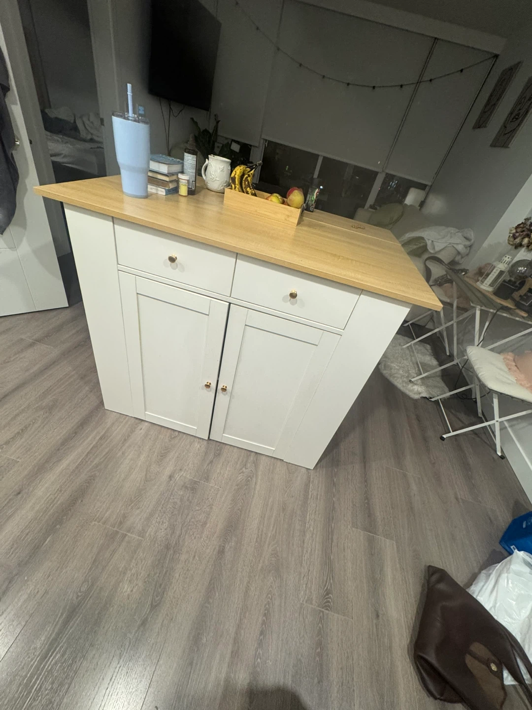 Kitchen Island with Storage - photo 3