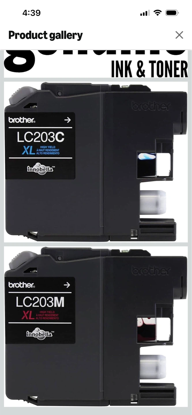 Brother LC203CL XL Ink Cartridges - 3 Color Value Pack - photo 5