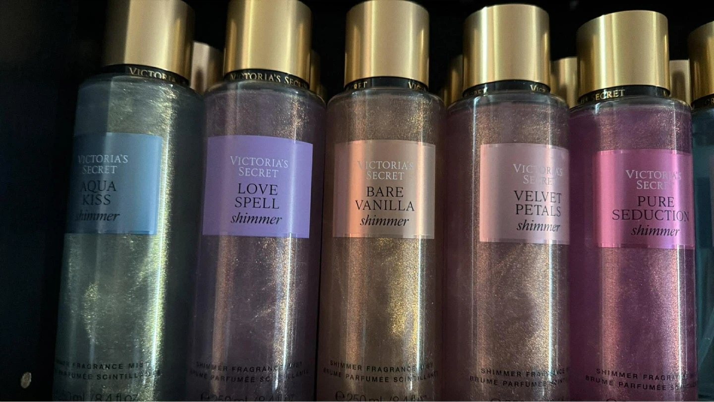 Victoria's Secret Shimmer Lotions and Mists - Set of 5 Scents