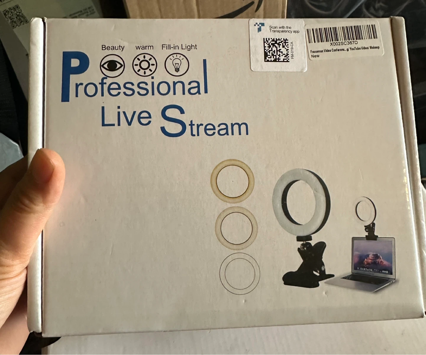 Professional Live Stream Ring Light - photo 3