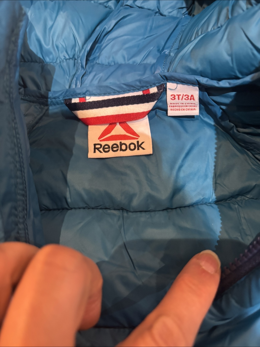 Reebok Boys Puffer Jacket Blue Size 2t - photo 2