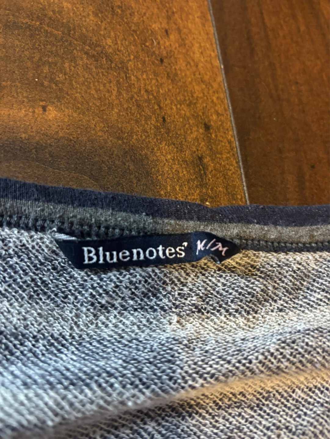 Bluenotes Striped Long Sleeve Top - Size Medium - photo 2