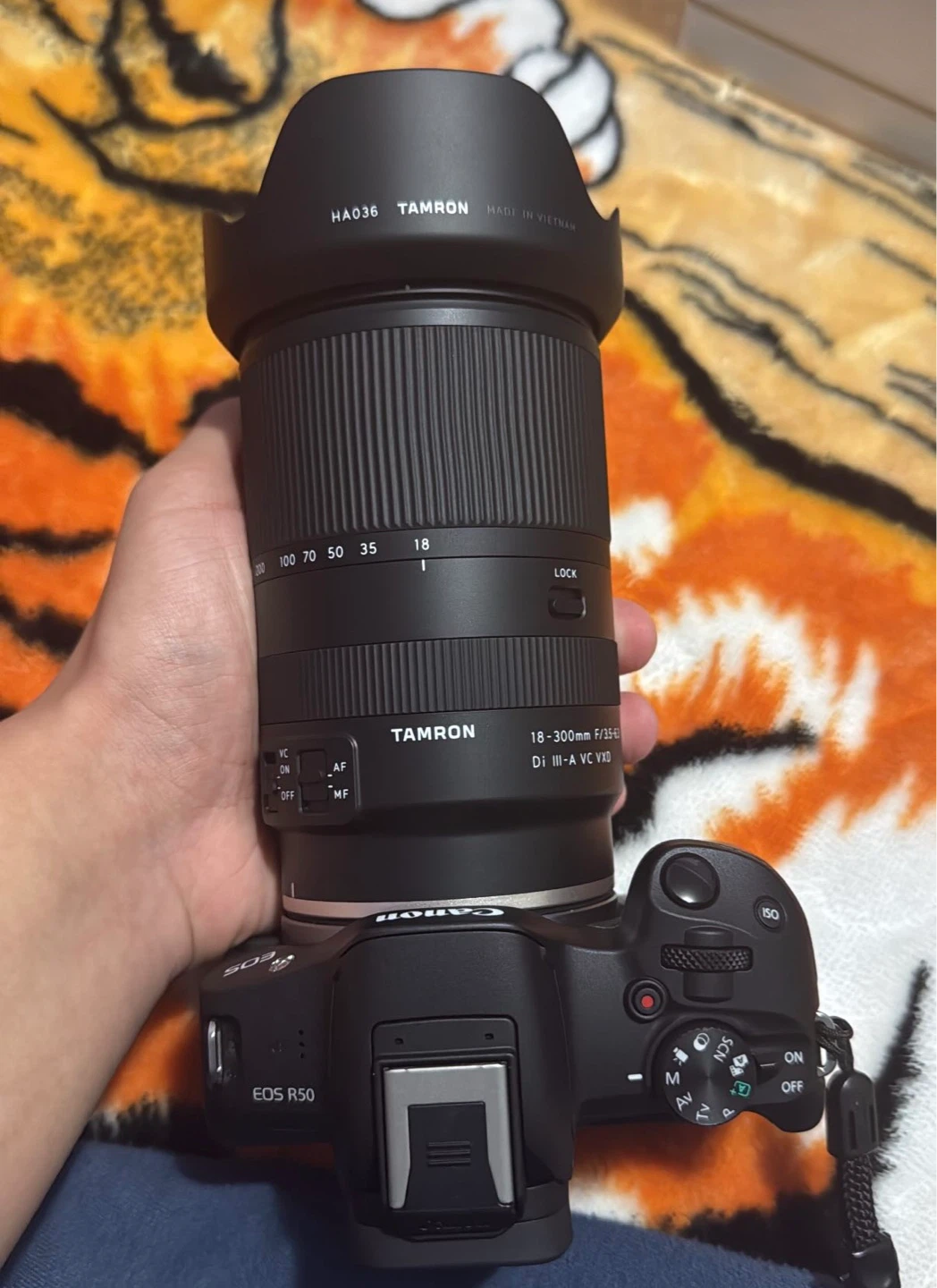 Canon EOS R50 Mirrorless Camera with Tamron 18-300mm Lens - photo 2