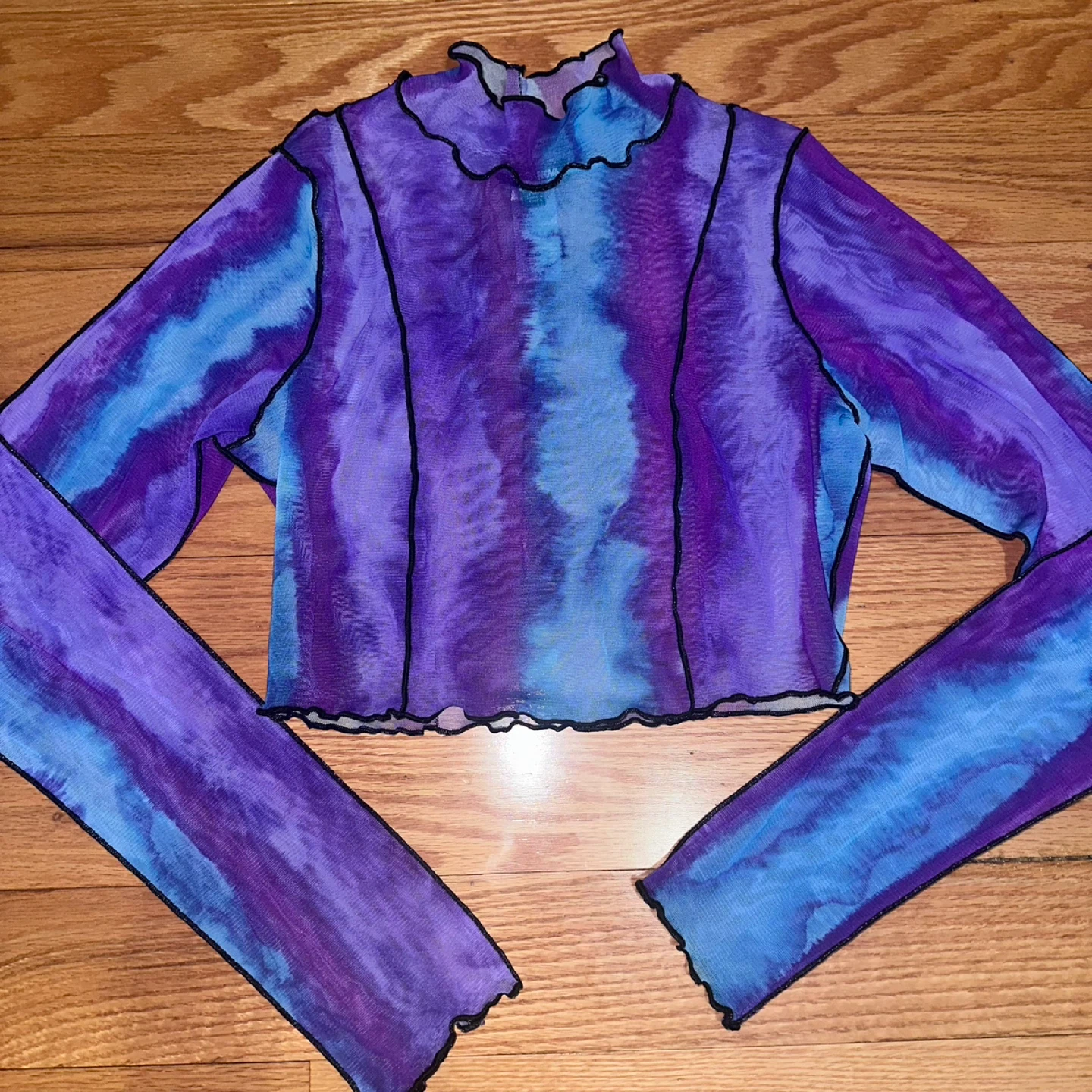 Mesh Long Sleeve Top XS-S - photo 2